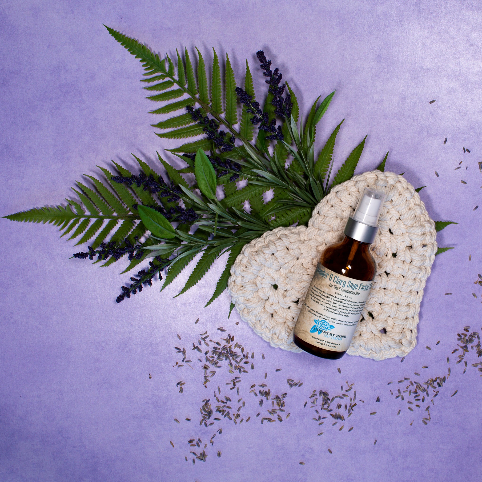 Lavender & Clary Sage Facial Toner