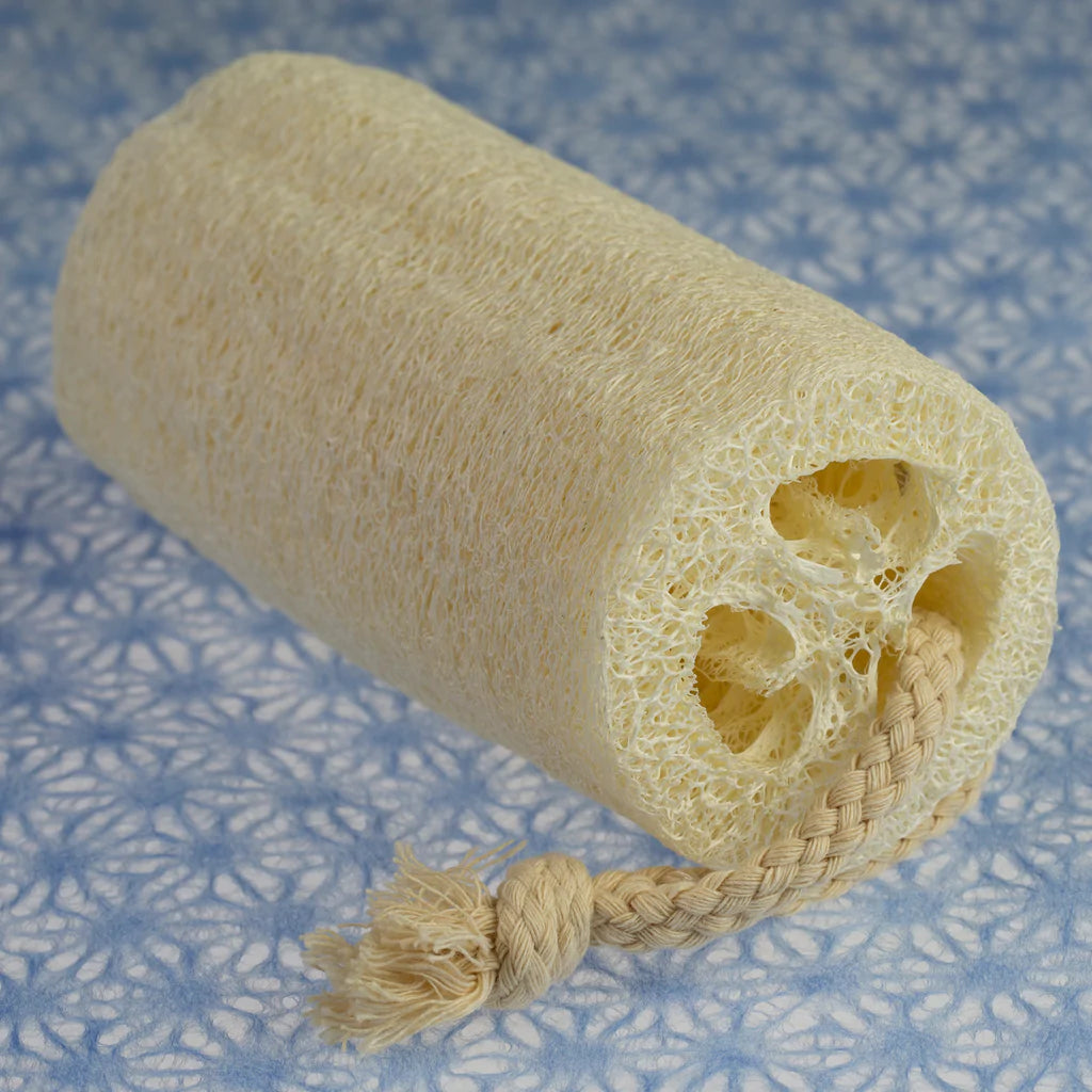 Loofah Sponge 6 Inch Length with Rope