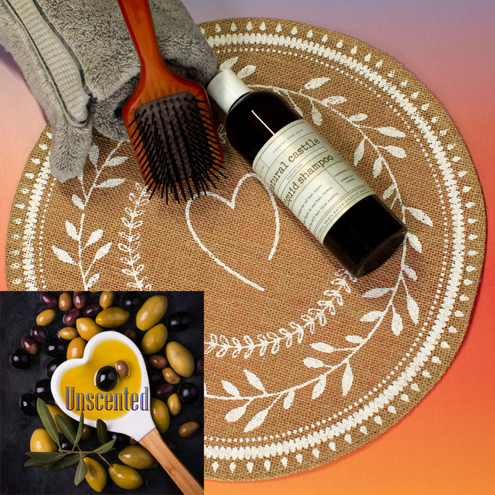 Unscented Natural Castile Shampoo